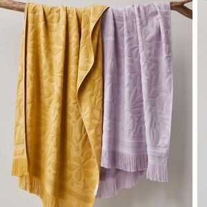 Free People Luxe 🌱100% Cotton 🌱 Beach & Bath Towel NWT 🔖
